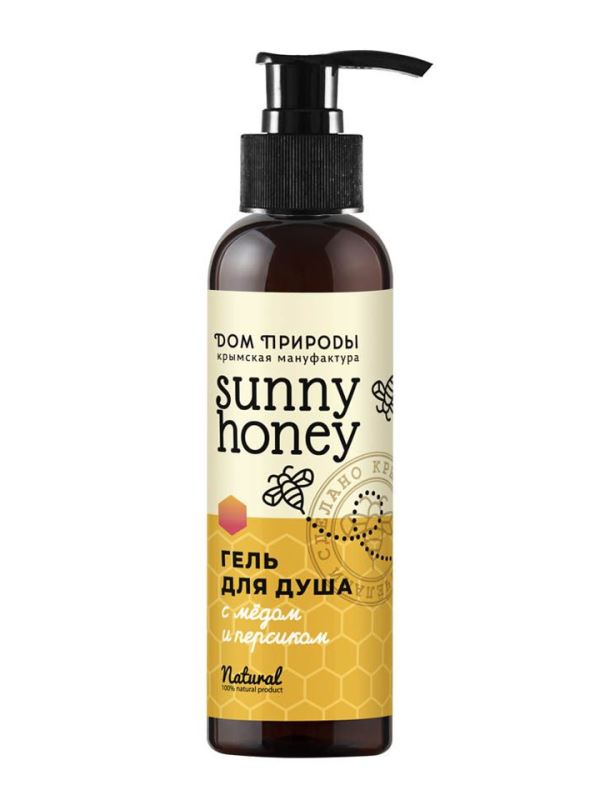 Гель для душа «Sunny Honey» - С медом и персиком